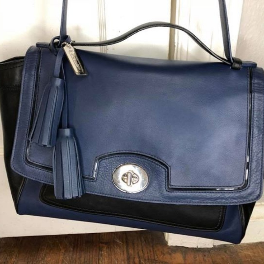Coach Legacy Leather Flap Carryall